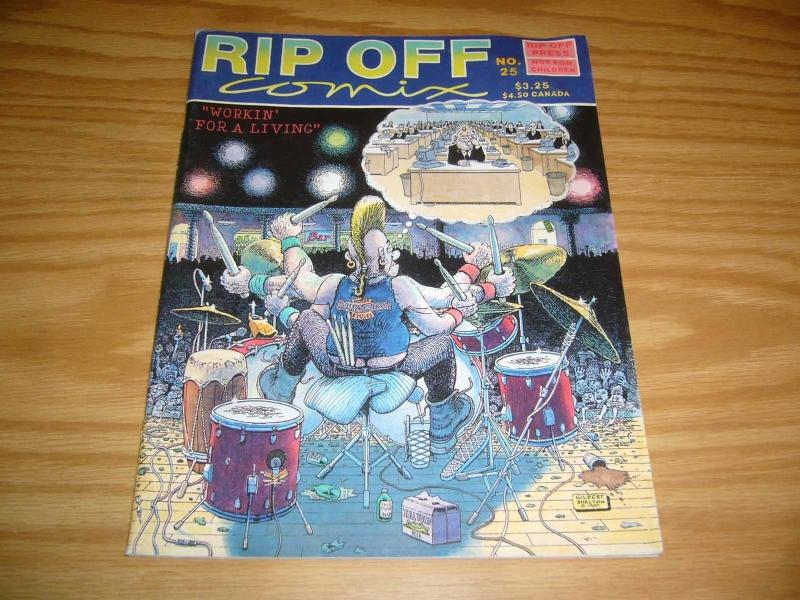 Rip Off Comix #25 FN (1st) mary fleener - gilbert shelton - joshua quagmire 1989