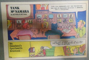 (12) Tank McNamara Sunday Pages by Jeff Miller and Bill Hinds from #1 10/6, 1974