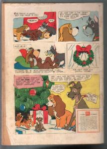 Lady & The Tramp-Four Color Comics #629 1955-Dell-Disney-FR/G 