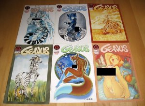 Huge Genus bundle, from Radio ComixSin Factory. 45 issue Furry comics.