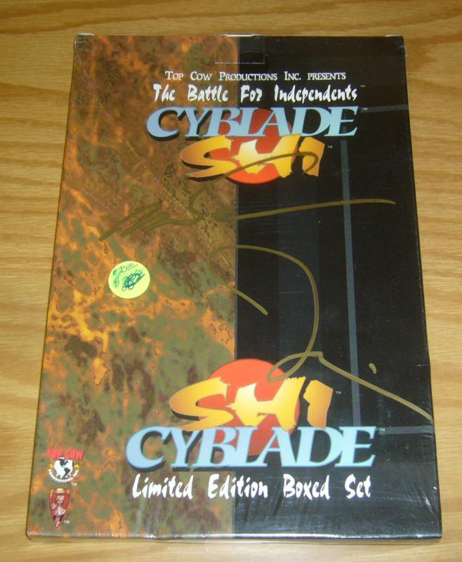 Cyblade/Shi Limited Edition Box Set NEW - SEALED signed 