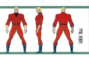 Official Handbook of the Marvel Universe Sheet- Pym, Henry