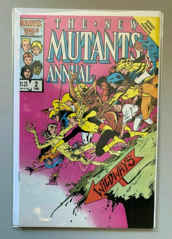 New Mutants Annual #2 Direct 6.0 FN (1986)