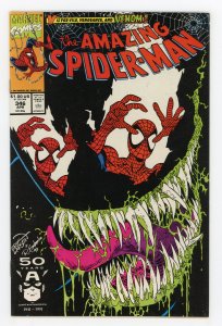 Amazing Spider-Man #346 Erik Larsen Venom VF+