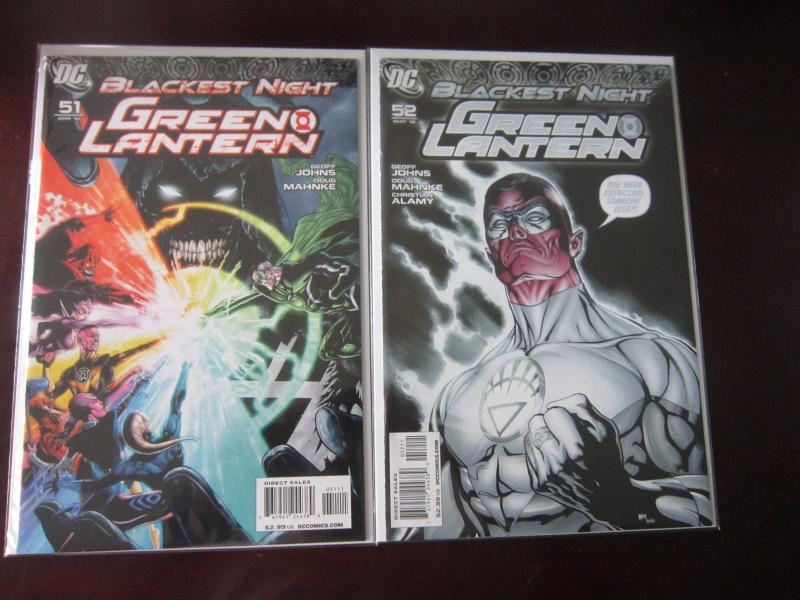 Green Lantern (2009 3rd Series) 14 DIFFERENT, SET:#46-67, 8.0/VF