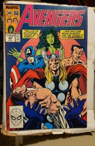 The Avengers #308 Direct Edition (1989) b2