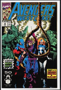 Avengers West Coast #76 (1991) West Coast Avengers / Avengers West Coast