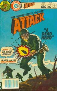 Attack (4th Series) #32 VG ; Charlton | low grade comic January 1982 Dead Hero