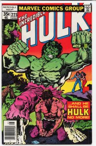 The Incredible Hulk #223 (1978) Hulk