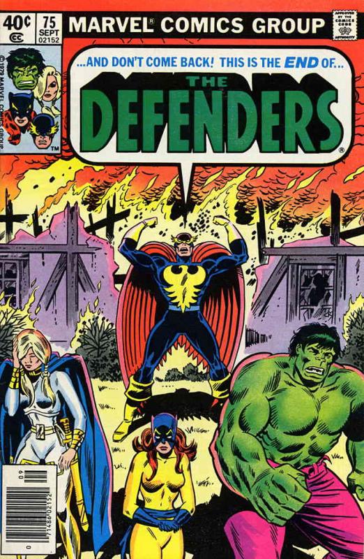 Defenders, The #75 FN ; Marvel | September 1979 Hulk Valkyrie Hellcat