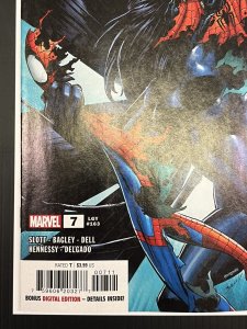 SPIDER-MAN #7 CVR A + ROSS TIMELESS + GOMEZ VAR 1st SPIDER-BOY 2023 PROSHIPPER 