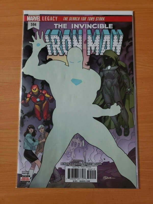 Invincible Iron Man #594 ~ NEAR MINT NM ~ 2018 Marvel Comics