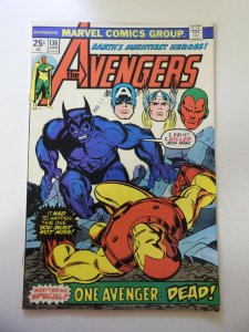 The Avengers #136 (1975) FN+ Condition date stamp fc