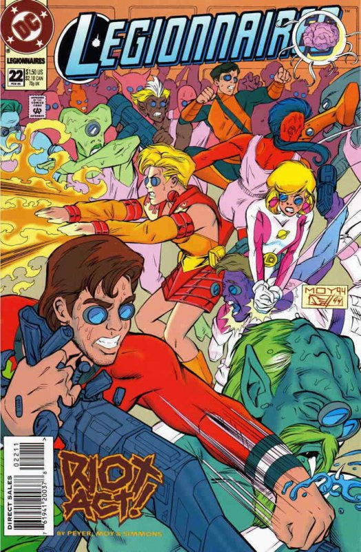 Legionnaires #22 VF/NM; DC | save on shipping - details inside