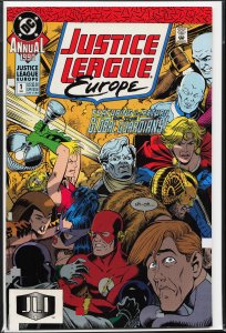 Justice League Europe Annual #1 (1990) Justice League Europe