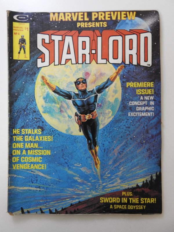Marvel Preview #4  (1976) 1st Appearance of Starlord!! Solid VG- Condition!