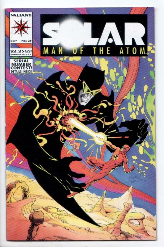 Solar Man of The Atom #25 (Valiant, 1993) VF-