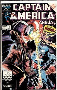 Captain America Annual #8 (1986) Captain America