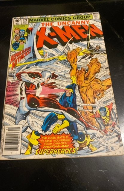 The X-Men #121 (1979)vs the alpha flight