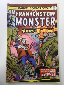 The Frankenstein Monster #15 (1975) FN/VF Condition!
