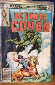 King Conan #9 Newsstand Edition (1982)