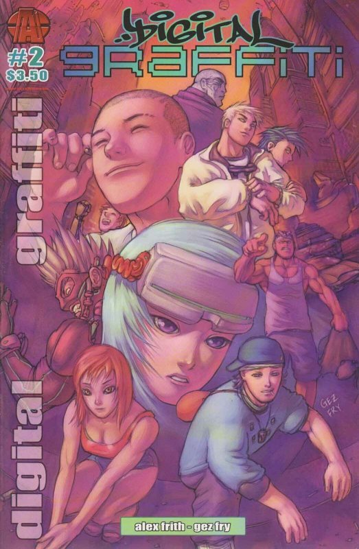 Digital Graffiti #2 VF/NM; AP | save on shipping - details inside