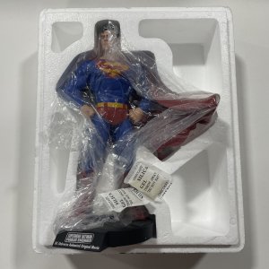 DC DIRECT BATMAN SUPERMAN PUBLIC ENEMIES MAQUETTE MIB!! Statue 0883/4000