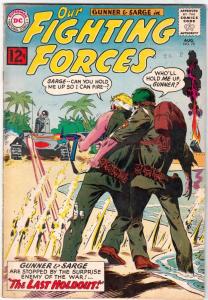 Our Fighting Forces #70 (Aug-62) VF+ High-Grade Gunner and Sarge, Pooch