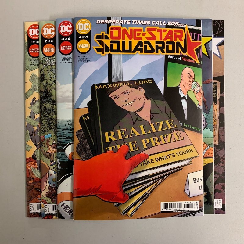 One-Star Squadron #1-6 Set (DC 2021) 1 2 3 4 5 6 Mark Russell (8.5+) 