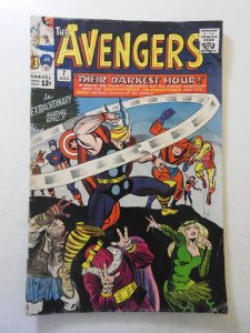 The Avengers #7 (1964) VG- Condition moisture stains, ink fc