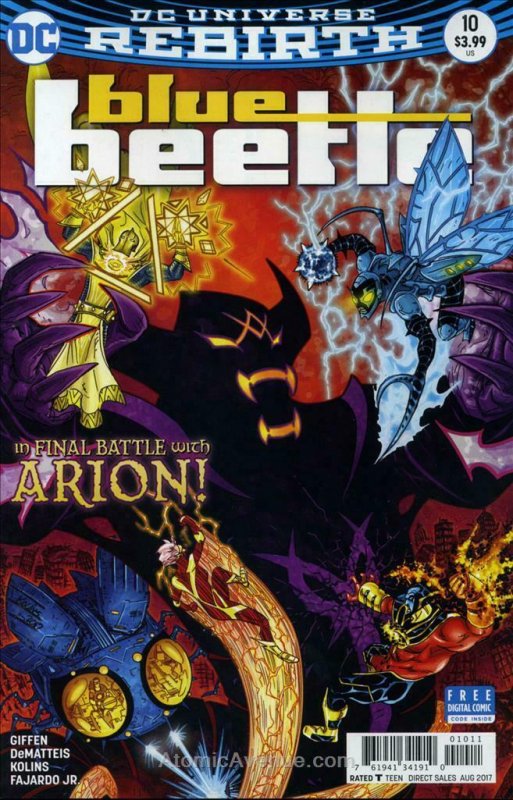 Blue Beetle (6th Series) #10 VF; DC | save on shipping - details inside