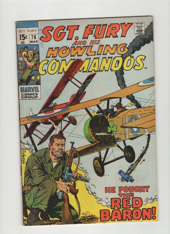 Sgt. Fury #76 (1970, Marvel) 