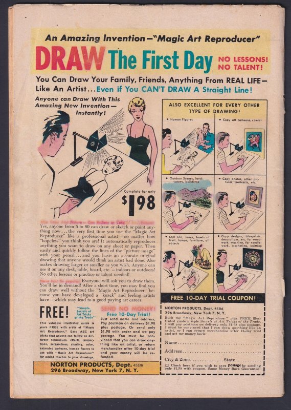 Spy-Hunters 18 (1952) GD/VG 3.0 Flamethrower ACG comic