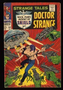 Strange Tales #153 FN- 5.5 Marvel Comics Nick Fury Doctor Strange Torch