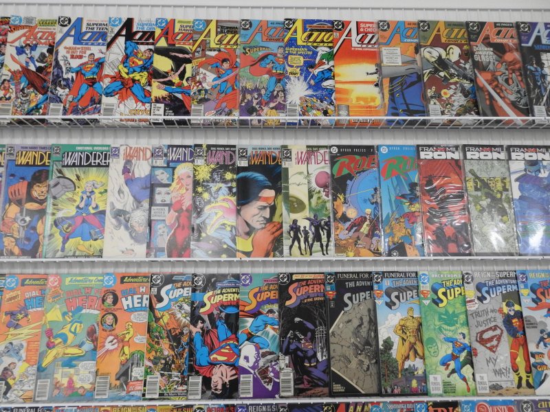 Huge lot 160+ Comics W/ Superman, Adventure Comics, Ronin, +More! Avg FN+ Cond!
