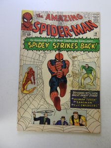 The Amazing Spider-Man #19 (1964) FN condition price written on back cover