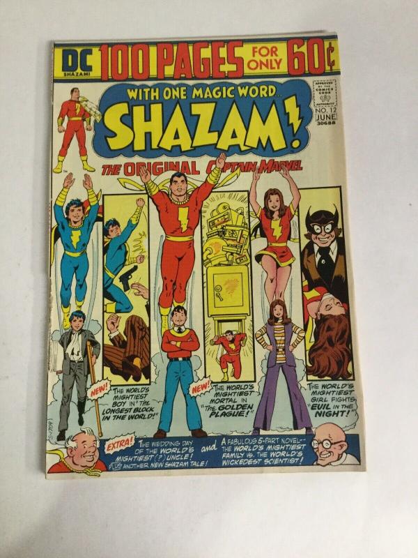 Shazam 12 Fn Fine 6.0 DC Comics Bronze