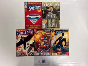 5 DC Comics Superman# 22+Uncle Sam# 3+Teen Titans#16+Superboy#18+T.U.#20 26 JS50