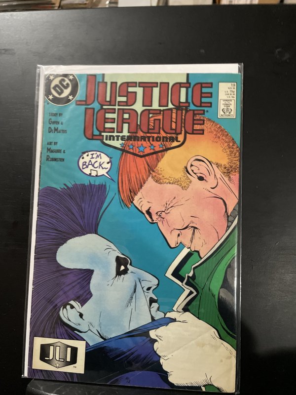 Justice League International #19 (1988)