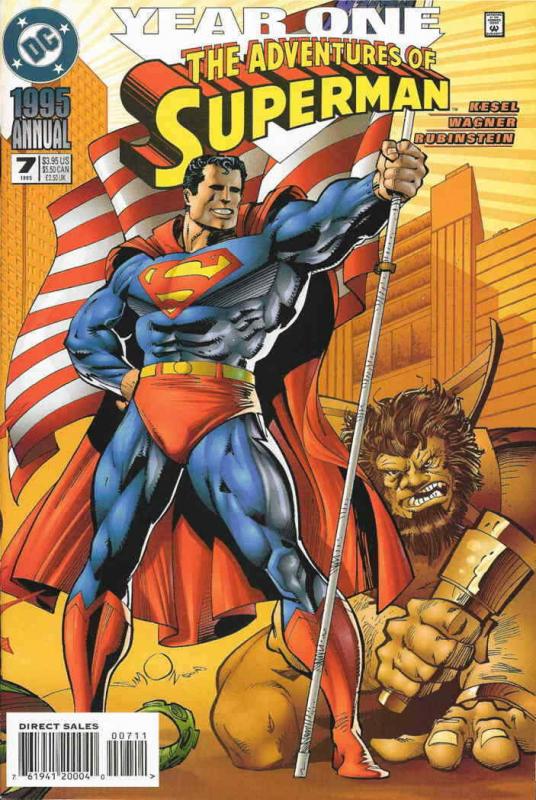 Adventures of Superman Annual #7 VF/NM; DC | save on shipping - details inside