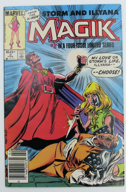 Magik #3 Storm and Illyana  February 1984