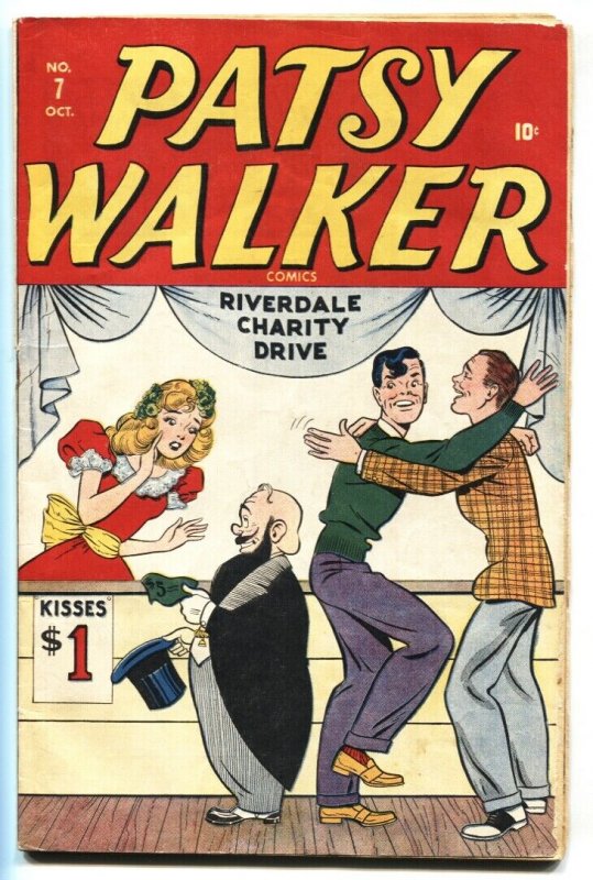 Patsy Walker #7 1946 Rare TIMELY Golden-Age Romance Humor comic 