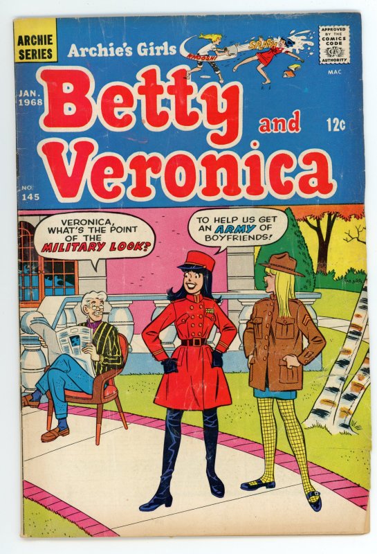 Archie's Girls Betty and Veronica #145 GD