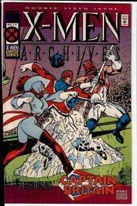X-Men Archives Featuring Captain Britain #4 (1995) Captain Britain