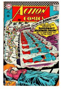 ACTION #344 comic book 1966- SUPERMAN-DC COMICS