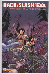 HACK SLASH EVA Monster's Ball #4 A, NM, Seeley cvr, 2011, Horror, Dynamite