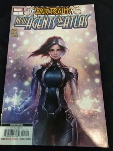 New Agents of Atlas #1 Second Printing Jee Hyung-Lee Variant War of the Realms