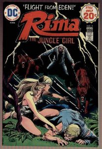 RIMA THE JUNGLE GIRL   2 FINE  J. KUBERT cover July 1974 Nestor Redondo