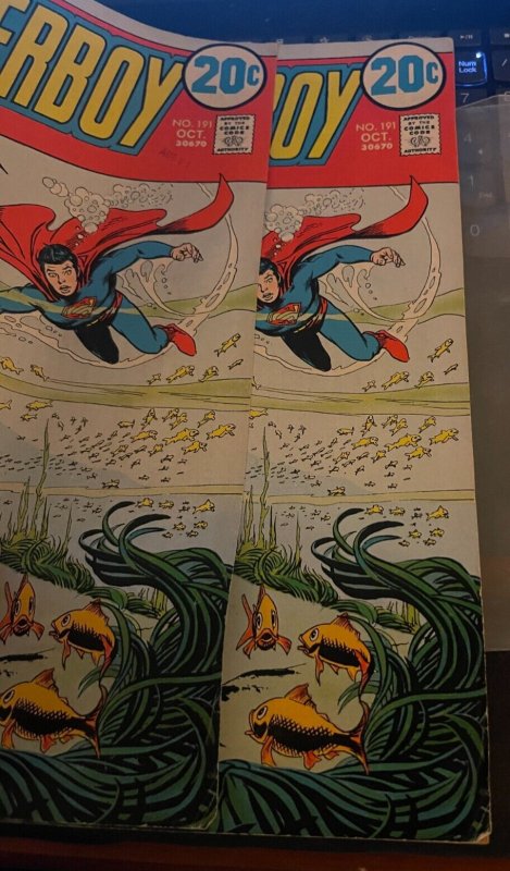 Superboy # 191 FN DC Comic Book RARE DOUBLE COVER ERROR Superman Batman 22 J888