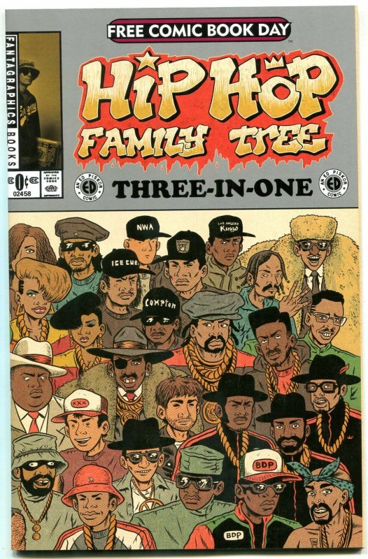 Hip Hop Family Tree Three-In-One #0- Ed Piskor- Fantagraphics- Free Comic Day